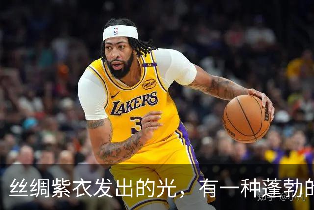 丝绸紫衣发出的光，有一种蓬勃的运势！