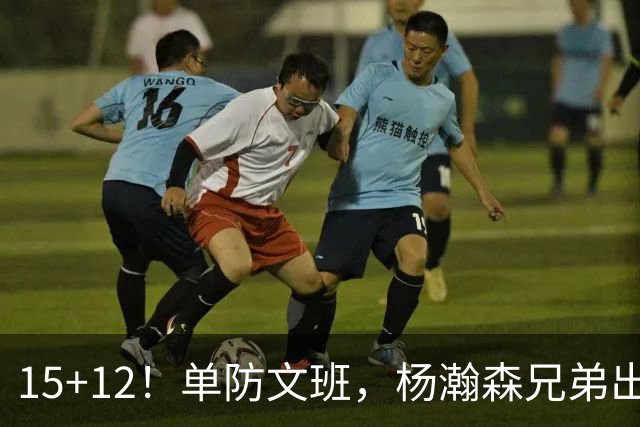 15+12！单防文班，杨瀚森兄弟出息了！